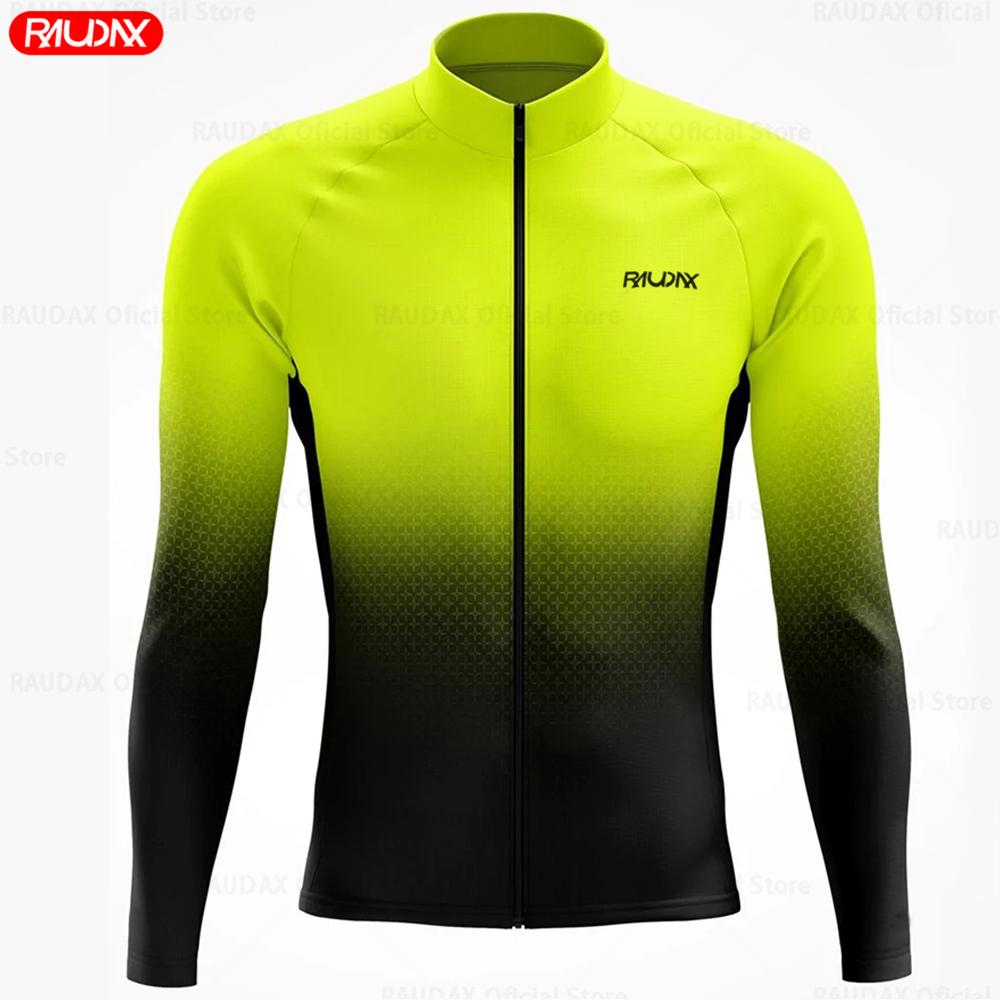 2026 Summer Breathable Cycling Suit Raudax Spring and Autumn Jersey Sets Men's Clothes Mountain Road Bicycle Long Sleeve Roupa De Ciclismo Clothing