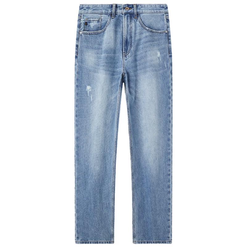 Joeone Men s Loose Straight Denim Jeans 175/86A