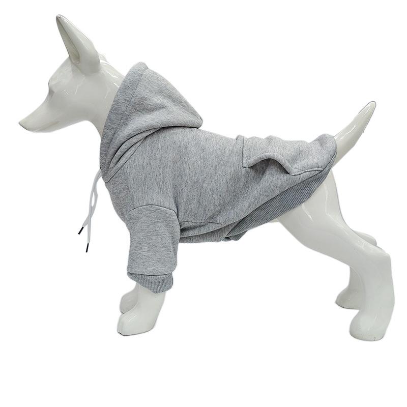 Pet Hooded Sweatshirt Bichon Frise Dog Clothes Cotton Small and Medium-sized Dog Autumn and Winter New Pet Clothes