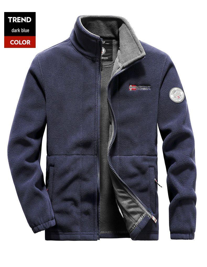 Norway 1 Outdoor Cold Protection Fleece Jacket - Plus Sizes Available! Autumn/Winter Warm & Trendy.