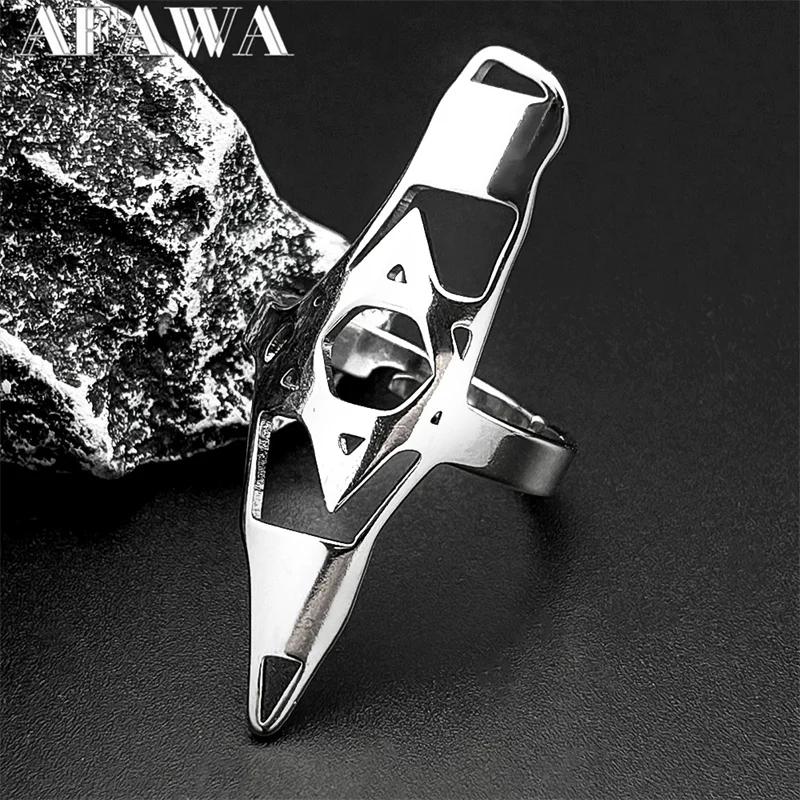 Israel Karte Land Anhänger Halskette für Frauen Männer Edelstahl Silber Farbe Magen Je Davidstern Hebräische Kette Schmuck