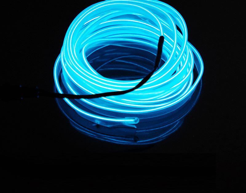 5V USB Driver New 5 Meter EL with Edge Cold Light Car Ambient Lighting LED Interior Ambient Light Luminous Line Door Gap Light