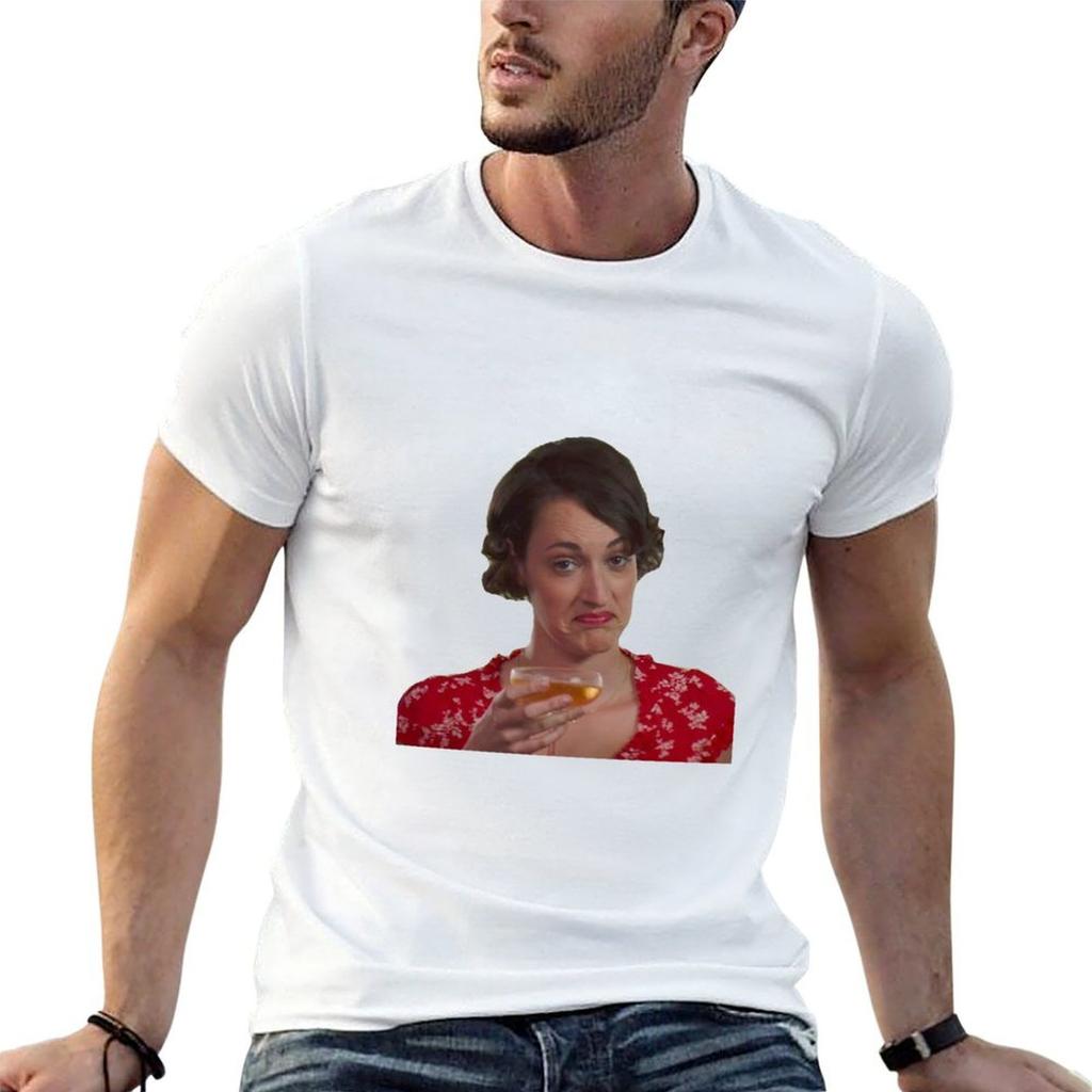 Fleabag - I'll Drink to That T-Shirt Casual All Match Tee Shirt for Men