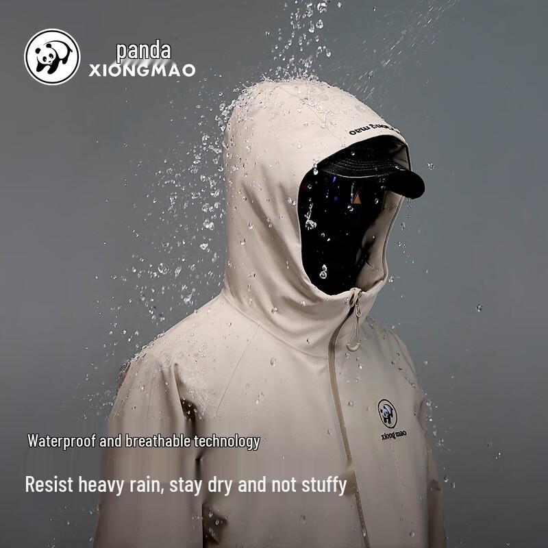 Panda Camel 3-in-1 Down Insulated Hiking Jacket