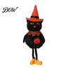Creepy Witch Doll Ornament Halloween Plush Pom Hanging Decoration, Pumpkin/Ghost/Black Cat/Witch Home Decor Accessory for Tree, Porch, Window