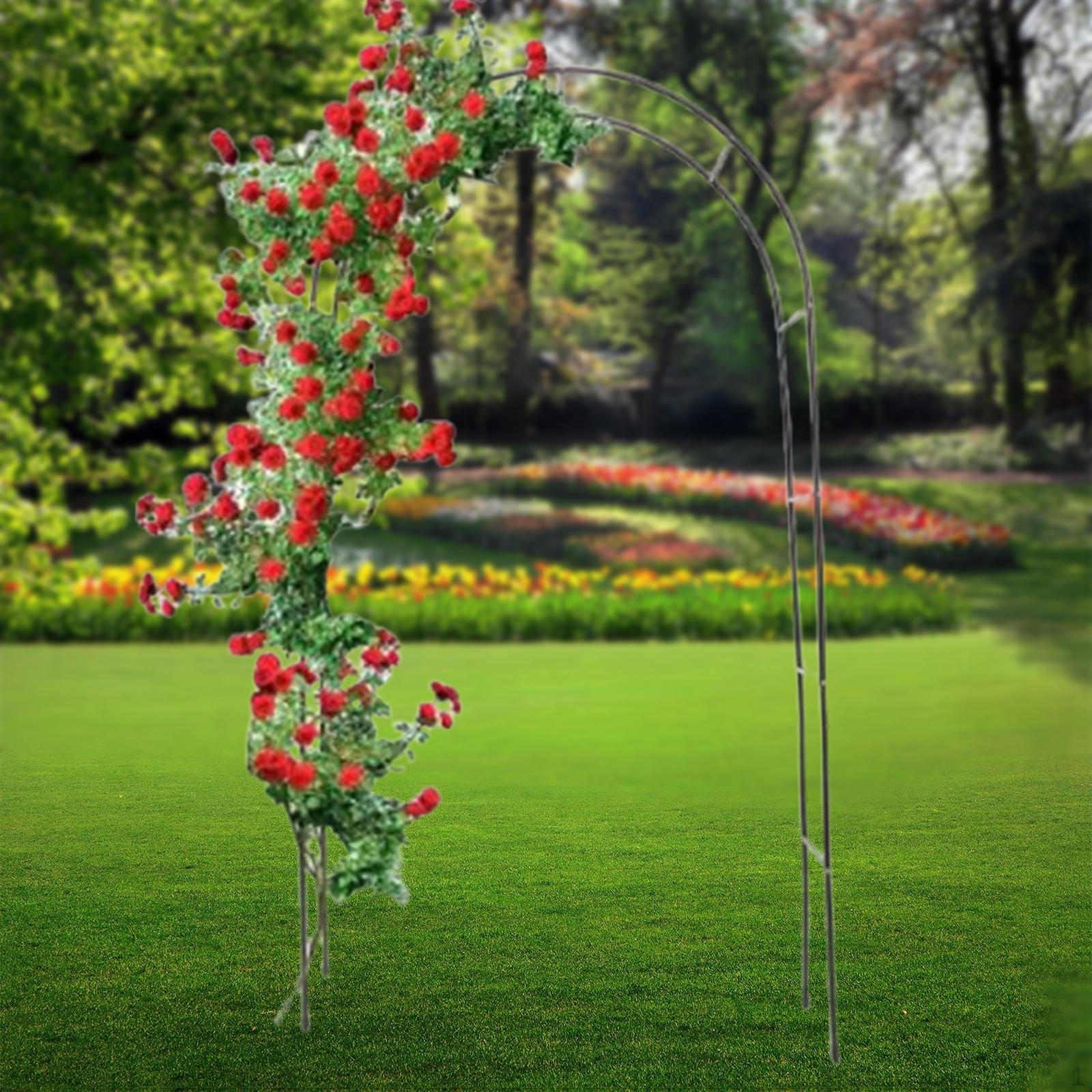 

Регулируемая наружная свадебная арка для демонстрации воздушных шаров 240x140x38 см Идеальные цветочные композиции чёрный