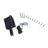 12pin terminal for BMW full LCD trument adapter plug shell ASD power amplifier fiber plug shell for TOPHIFI fiber connector
