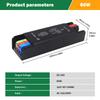 Ultra Thin LED Power Supply 12V/24V 400W 300W 200W 100W 60W LED Driver AC/DC Transformer Converter for LED Strip Indoor Lighting