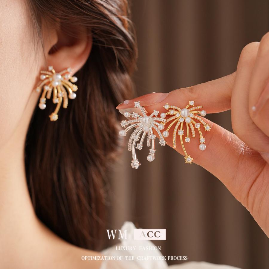 Female Fashion Versatile Retro Exquisite Earrings