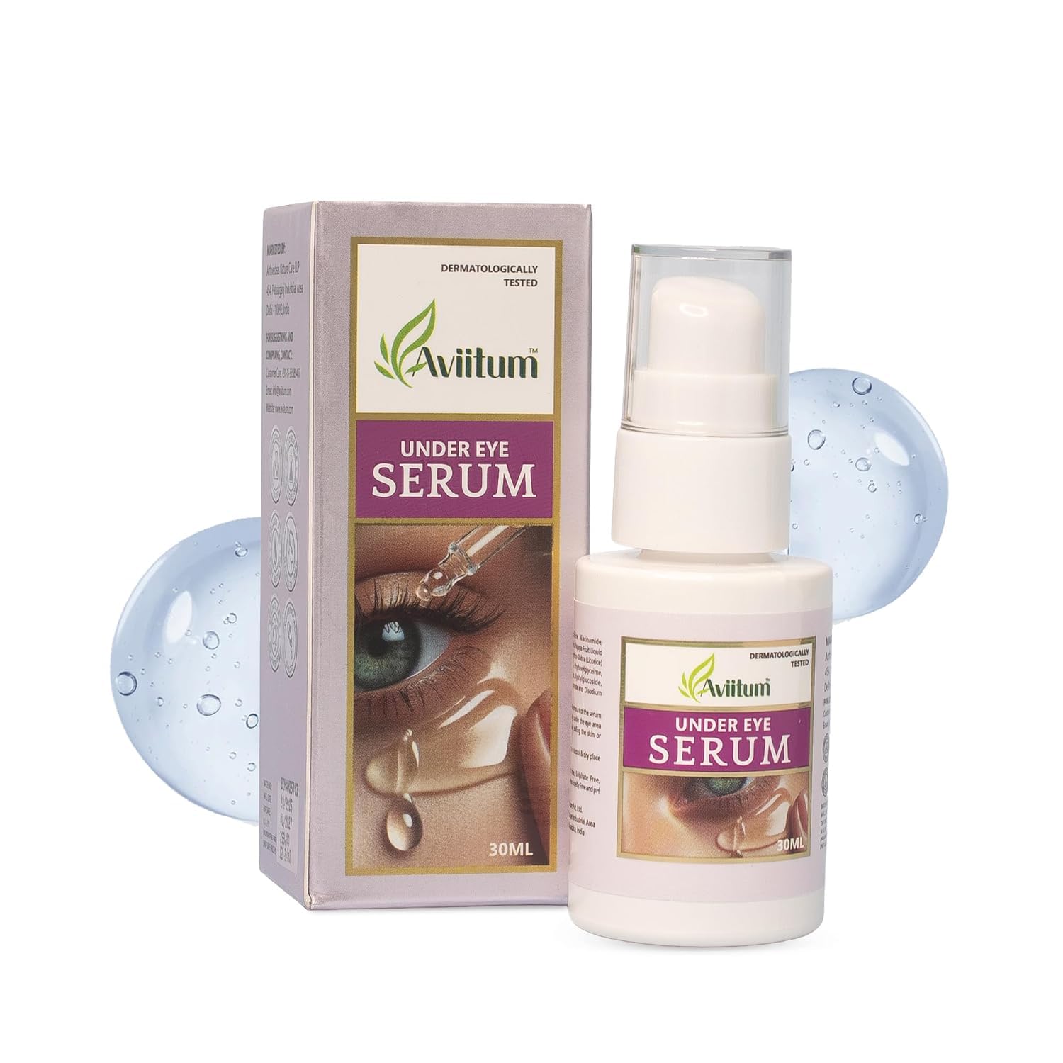 

Under Eye Serum 30ml – Reduces Dark Circles, 30 ML