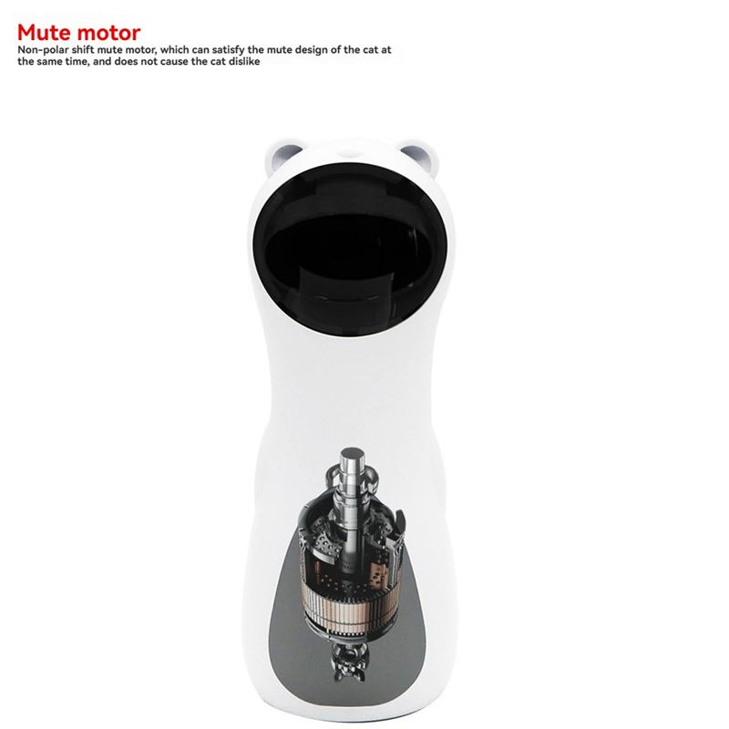 Gut-Automatische Bärenkatze Ticker Interaktives Smartes Ärgern Haustier Intelligent Elektrisch Rotierender Katzenköder Automatische Katze