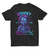Chucky T-Shirt , Hey Wanna Play I'M Your Friend Till The End Unisex T-Shirt