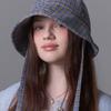 WHITE SANDS Purple Label Modern Retro Check Wire Bonnet Hat Selvia (3 colors)