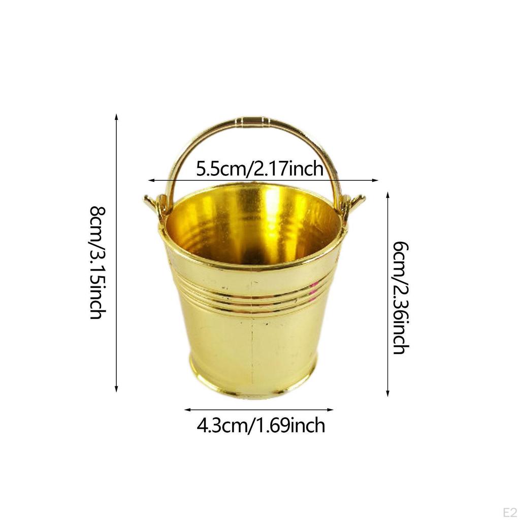 20 Pieces Small Candy Buckets Snack Party Favors Birthday Decor Fashion Portable Trinkets