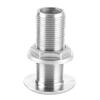 316 Stainless Steel Thru Hull Water Drain Hose Barb Hardware Fittings for Rowing Boats Yacht1 2in Inner Diameter for