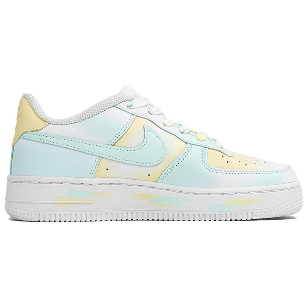 Nike Air Force 1 Skateboard Shoes Women's Low Top Green/Yellow CW2288-111(Team113-S-BOX)