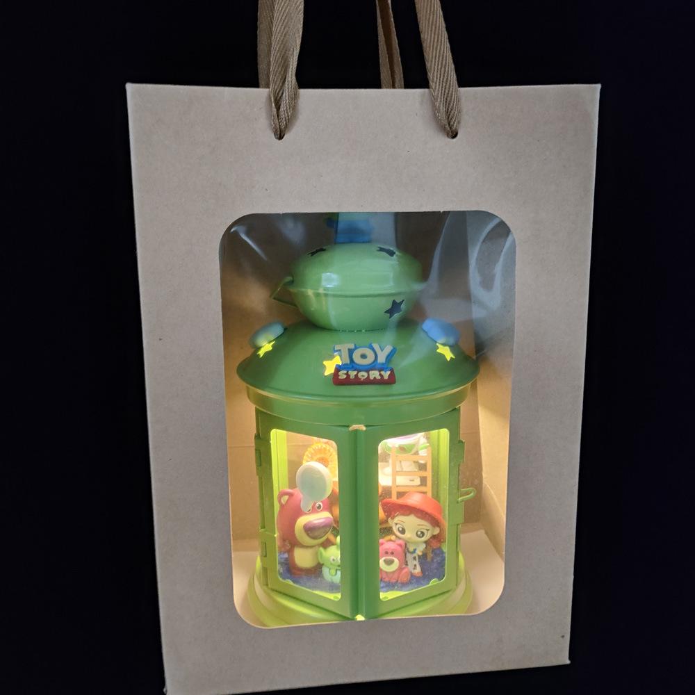Toy Story DIY Candlestick Night Light Set: Creative Cartoon Desktop Ornament and High-End Birthday Gift