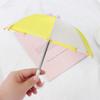 Rainbow Colors Mini Rain Gear Color Matching Patch Dollhouse Accessories Colorful Doll Umbrella
