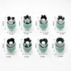 8 Pcs Stainless Mini Pressed Fruit Vegetable Printing Cutting Die for Kids Bento Lunch Sandwich Fondant Cheese Baking Food Prep