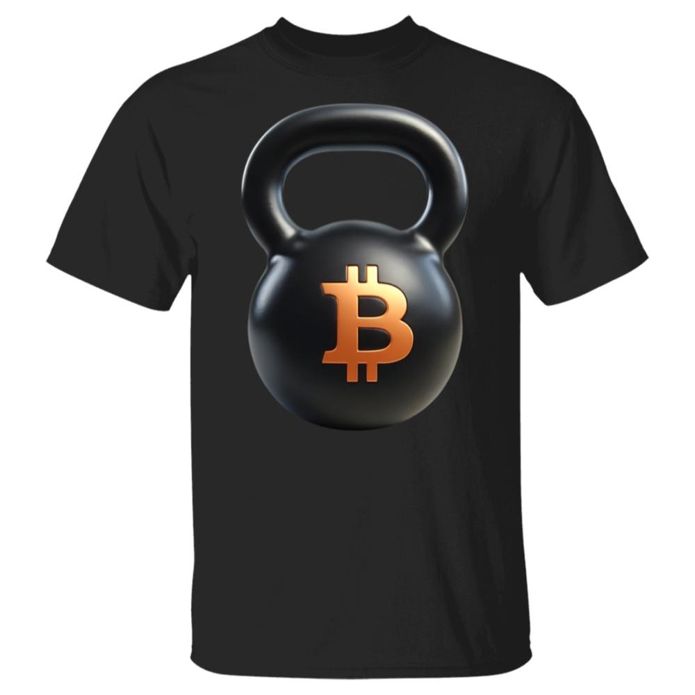 Bitcoin BTC Crypto Cryptocurrency Altcoin HODL Black T-Shirt UPC39728 Unisex T-Shirt XL