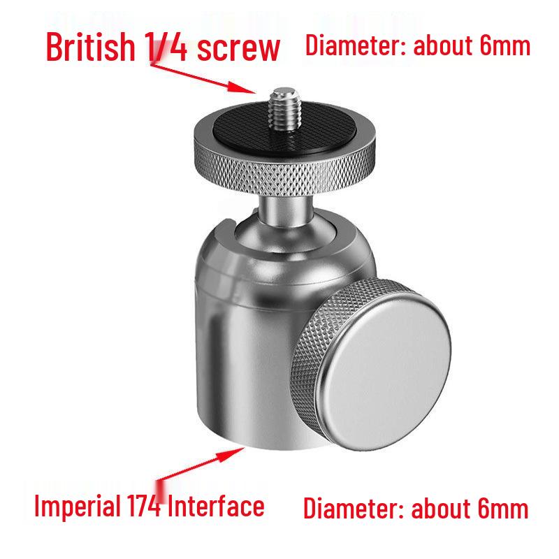 

Universal Aluminum Alloy Phone Holder and Projector Adapter for Photography and Night Fishing