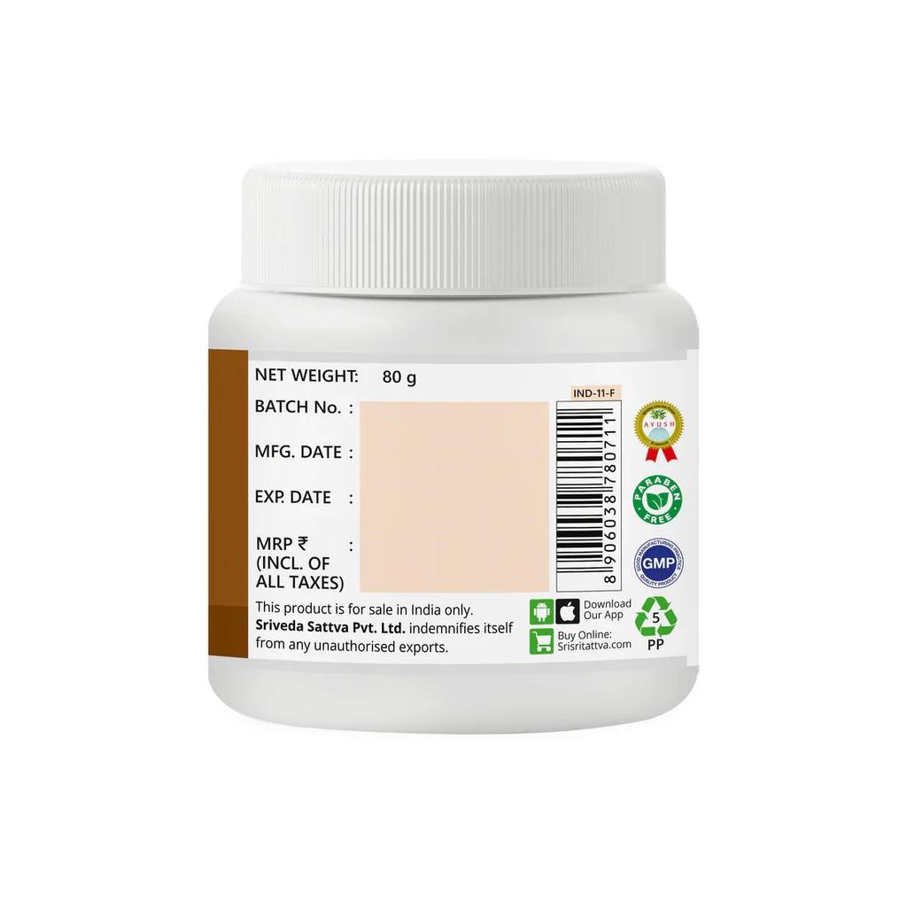Talisadi Churna 80 g | Klassisches ayurvedisches Kräuterpulver | Sri Sri Tattva