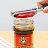Rotating Manual Bottle Opener for Easy Cap Twisting and Opening of Bottles, Cans, and Screw Caps