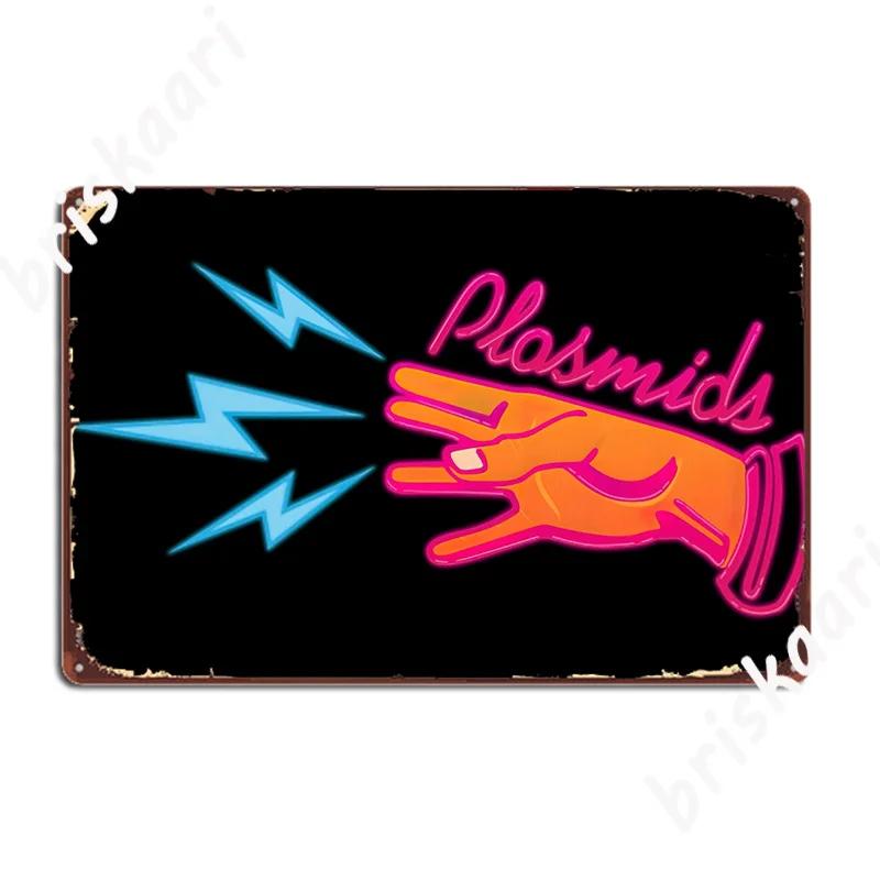 Plasmids Metal Sign Party Plates Wall Pub Custom Tin Sign Poster 20X30CM