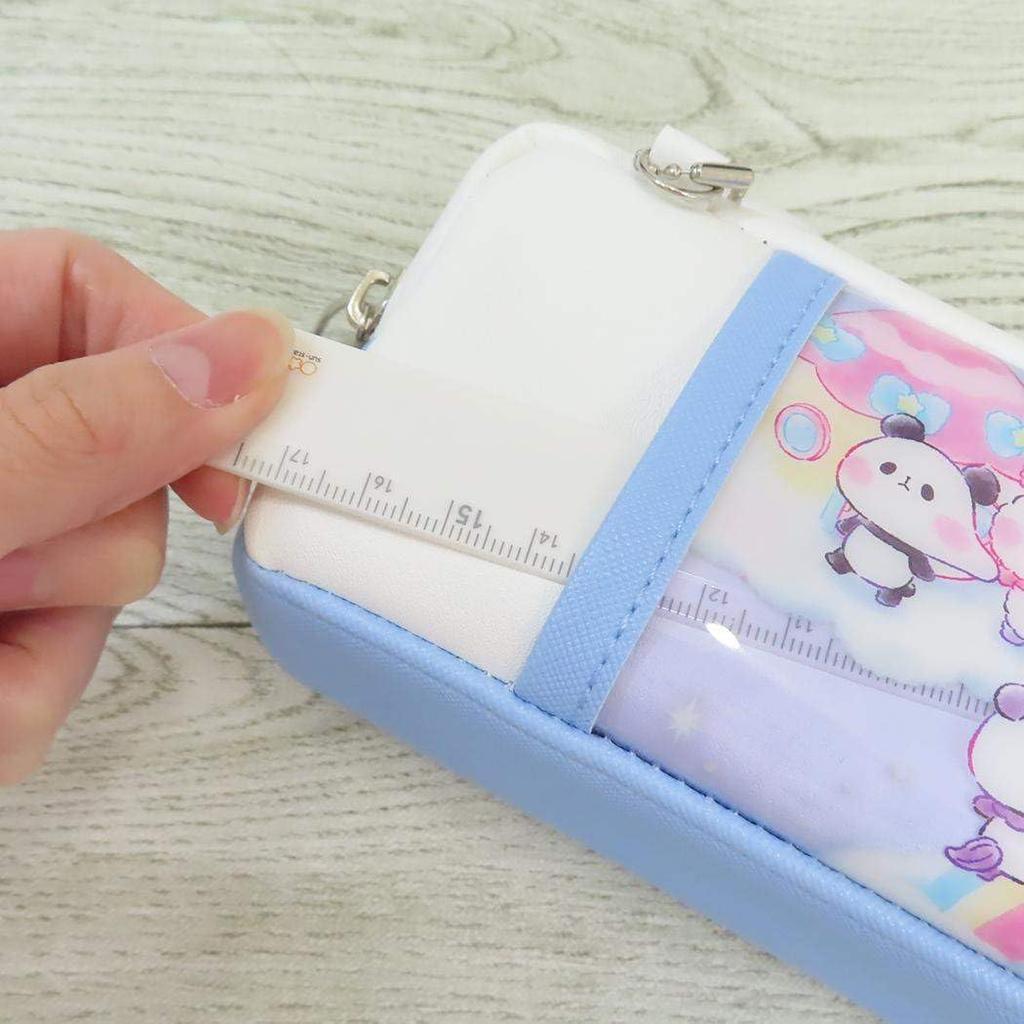 Kamio Japan Doppelreißverschluss Stifteetui Mochimochi Mochipan 228191, Panda, Stadt,