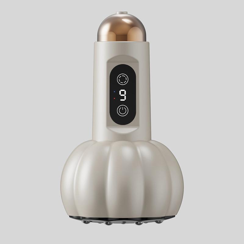 

Electric Meridian Body Massage Brush Gua Sha Physiotherapy Apparatus Lymphatic Drainage Machine Microcurrent Anti Cellulite бежевый