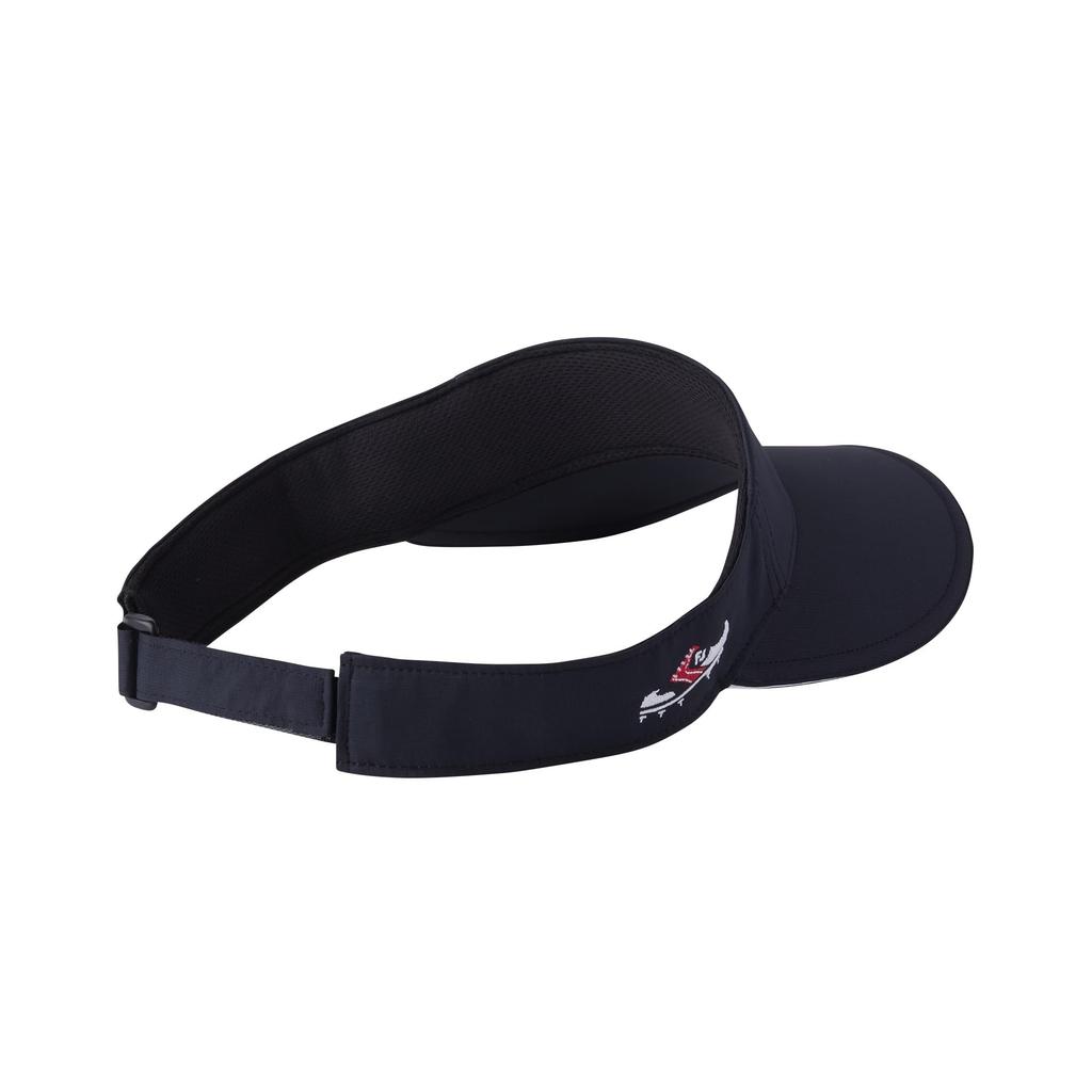 FootJoy Shoe Icon Basic Sun Visor, Black, Men's, Sizes 57cm-59cm, FH25VBSC, FH25VBSC-0