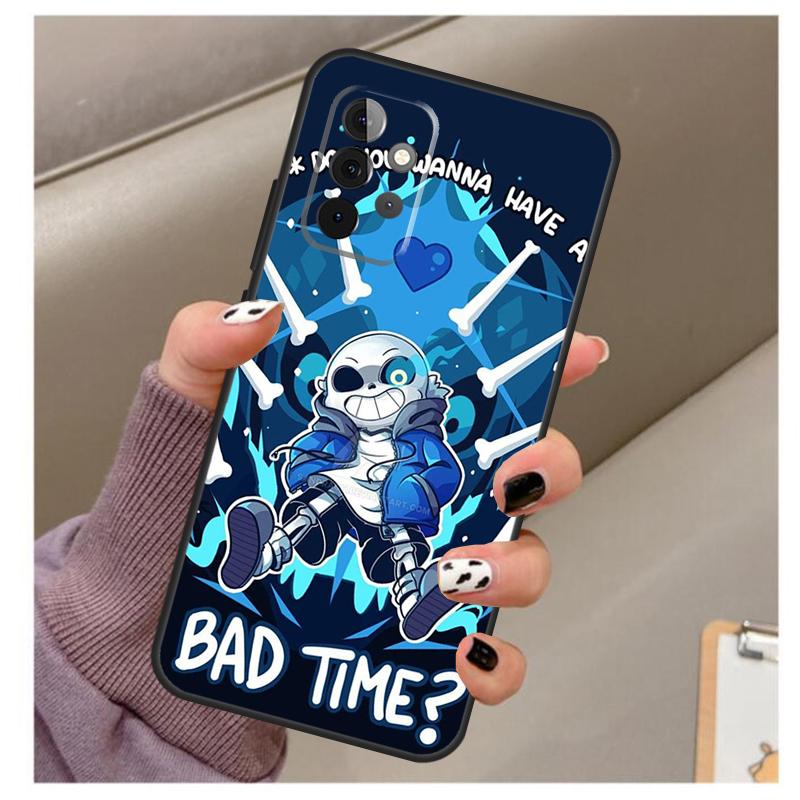 Undertale Sans Case For Samsung Galaxy A14 A34 A54 A12 A22 A32 A52 A51 A71 A13 A23 A33 A53 A15 A25 Cover