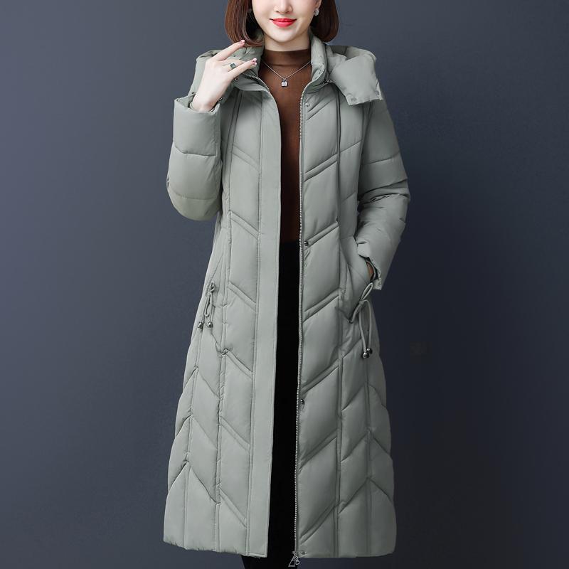Women's Long Coats Winter Parkas Hooded Thick Warm Casual Woman Jackets
