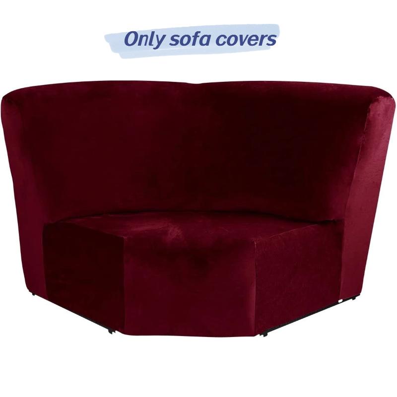 Cover Full Elastic Sofa Slipcover 5 Seater Corner Recliner Couchcover Sectional