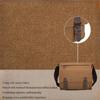 BIERLIFU High Quality 16 A Washed Canvas Men's Messenger Bag Explosion Proof Zipper Male Shoulder Bag Student Computer Bag Simple Solid Color Flap Bag