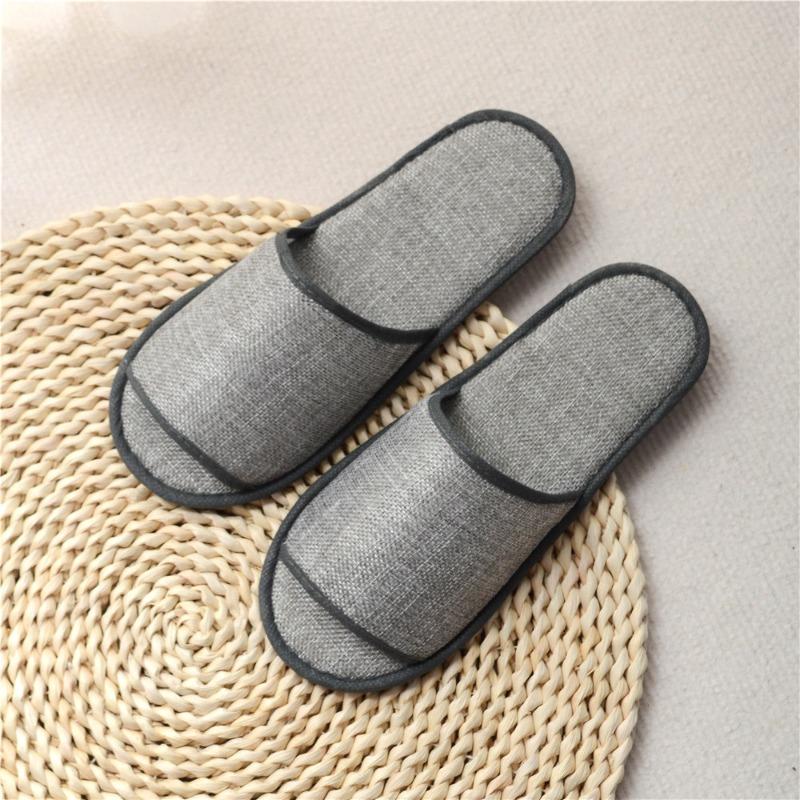 Hotel Disposable Slippers Home Hospitality Travel Products Hotel B & B Non-woven Thickened Slippers