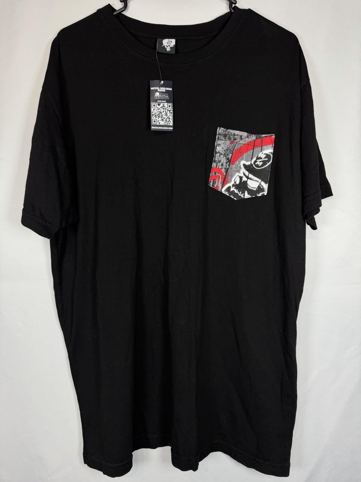 Metal Mulisha Shirt Mens Large Big Logo Skull Graphic y2k Unisex T-Shirt XXXXL
