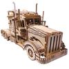 Truck 3D Car Wooden Puzzle Scale Model,DIY Model Kit, Handcraft Gift,Home Decoration,Mechanical Model Kit, Building Toy