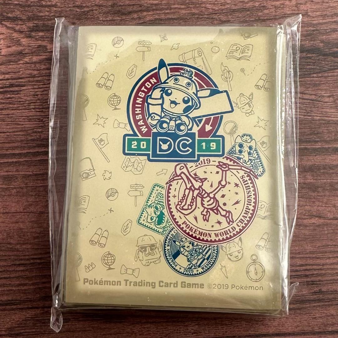 Rare overseas item WCS2019 Washington Tournament Pikachu sleeve vertical