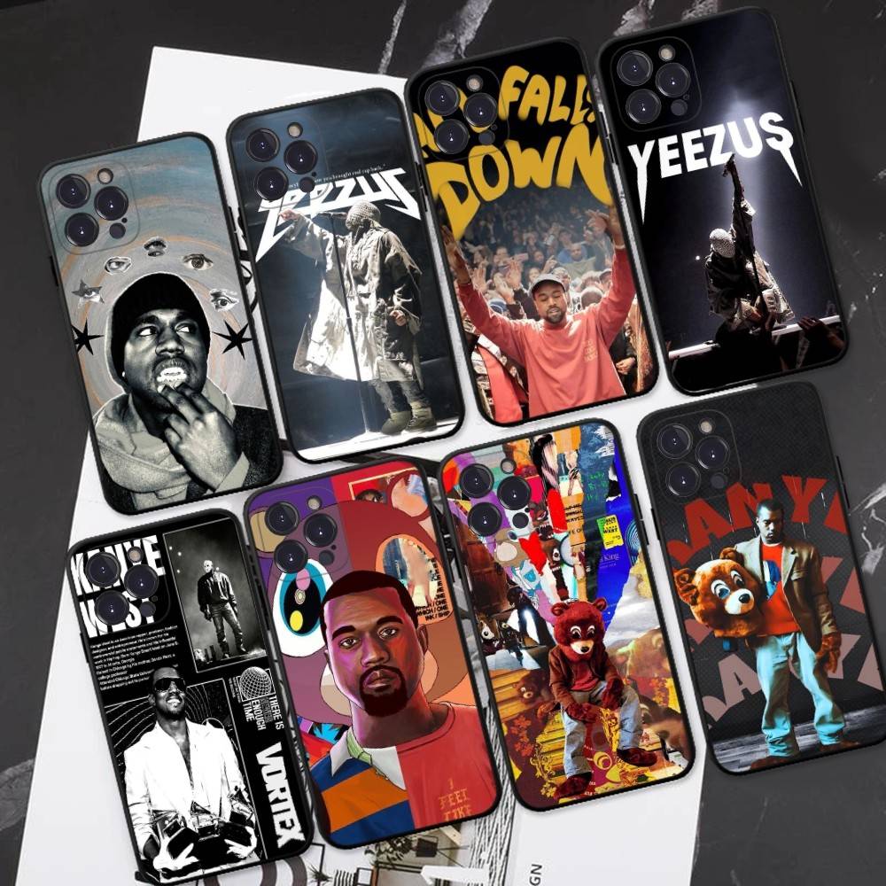 Rapper Kanye West YE Phone Case For IPhone 17 16 14 15 13 12 11 Pro Max Plus Silicone Soft Cover