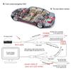 American License Plate Frame Waterproof Car Rear View Camera US Reverse Backup Camera IR Night Version Parking Assistance 8LED