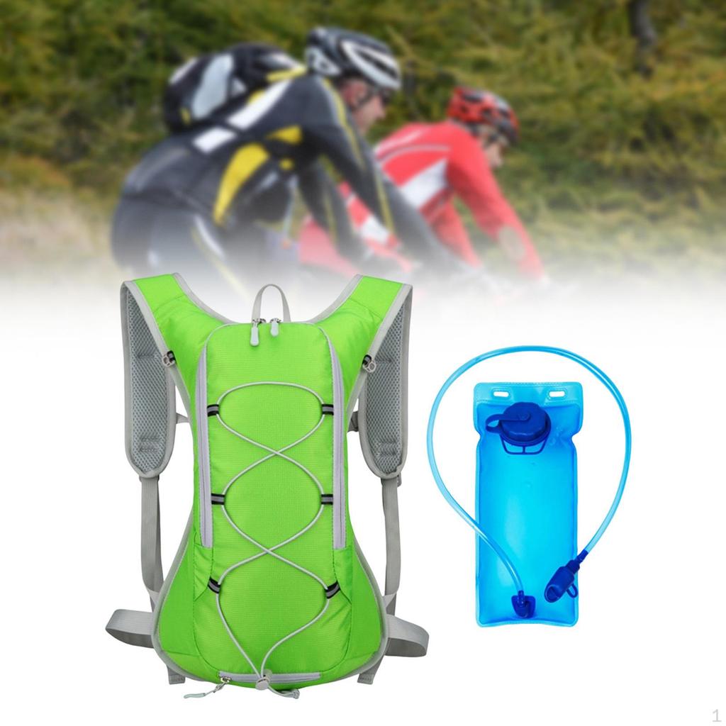 Hydration Backpack Breathable Mountain Travel Adjustable Pack Outdoor Cycling for