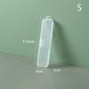 1Pc Portable Makeup Brush Organizer Eyebrow Pencil Tableware Chopsticks Transparent With Cover Storage Box Kitchen Accessories