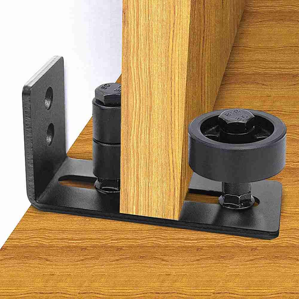 Anti-swing Low Noise Adjustable Door Floor Guides Limit Wheel Roller Sliding Stay Locator