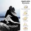 Volleyball6666 Personalized Text Blanket Multi-purpose Customizable Blanket Soft Warm Cozy Great for Couch Living Room Picnics Chair All-Season Use