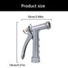 Practical Zinc Alloy Garden Watering Sprays Nozzle With Adjustable Patterns For Flowers Vegetables And Lawn Care