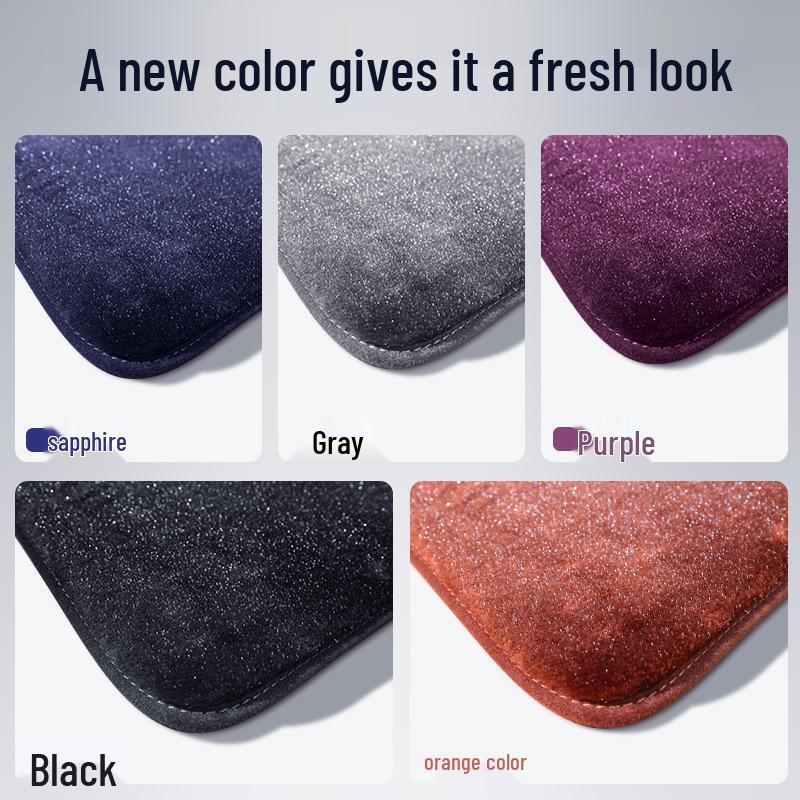 Zhiji LS9 Original Car Starry Sky Velvet Floor Mats - Decorative Roman Carpet Accessories