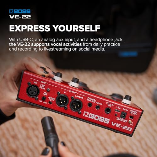 BOSS VE-22 Vocal Performer Vocal Effector