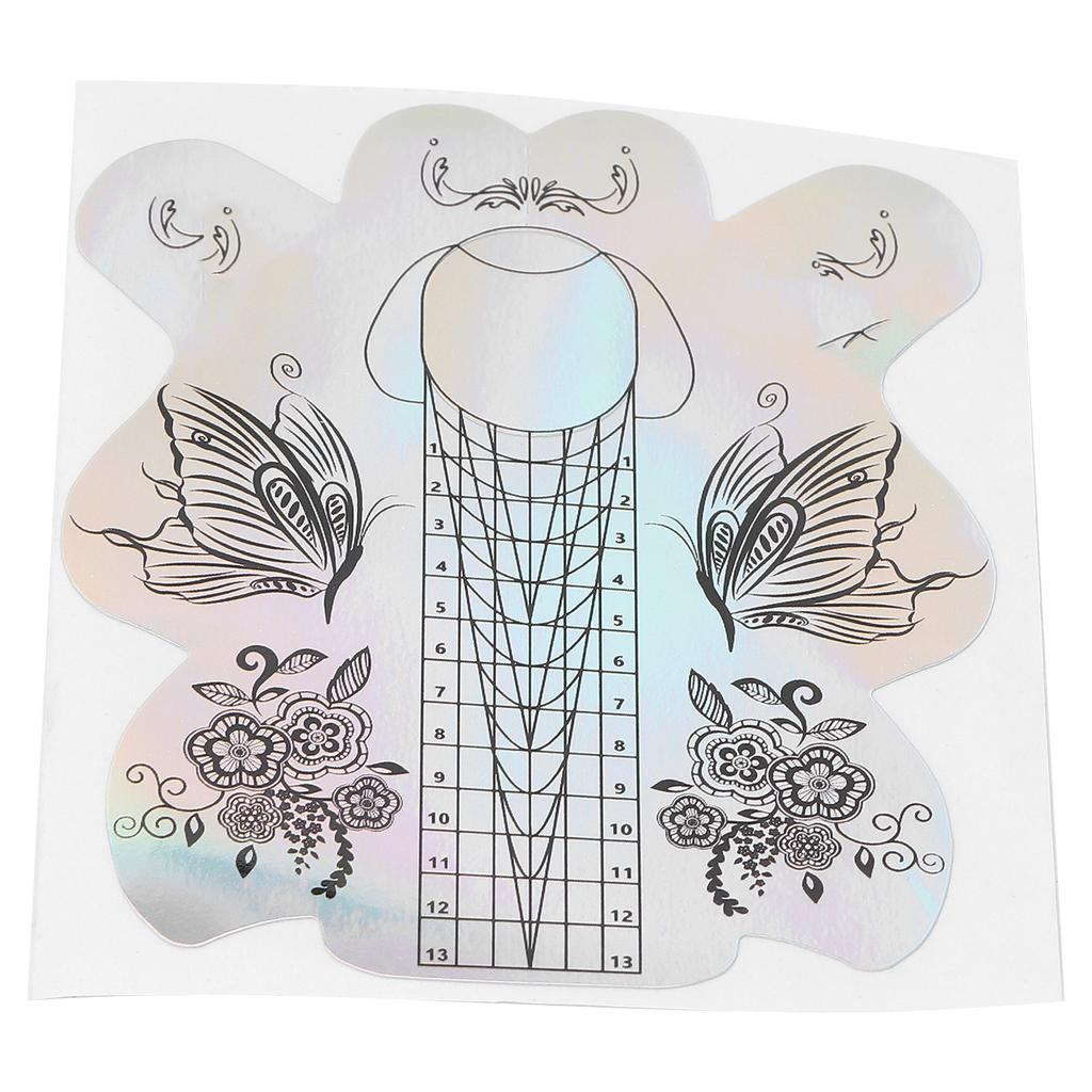 300 buc Forme Gel Unghii Îngroșate Autoadezive Autocolant Extensie Artă Unghii pentru Femei