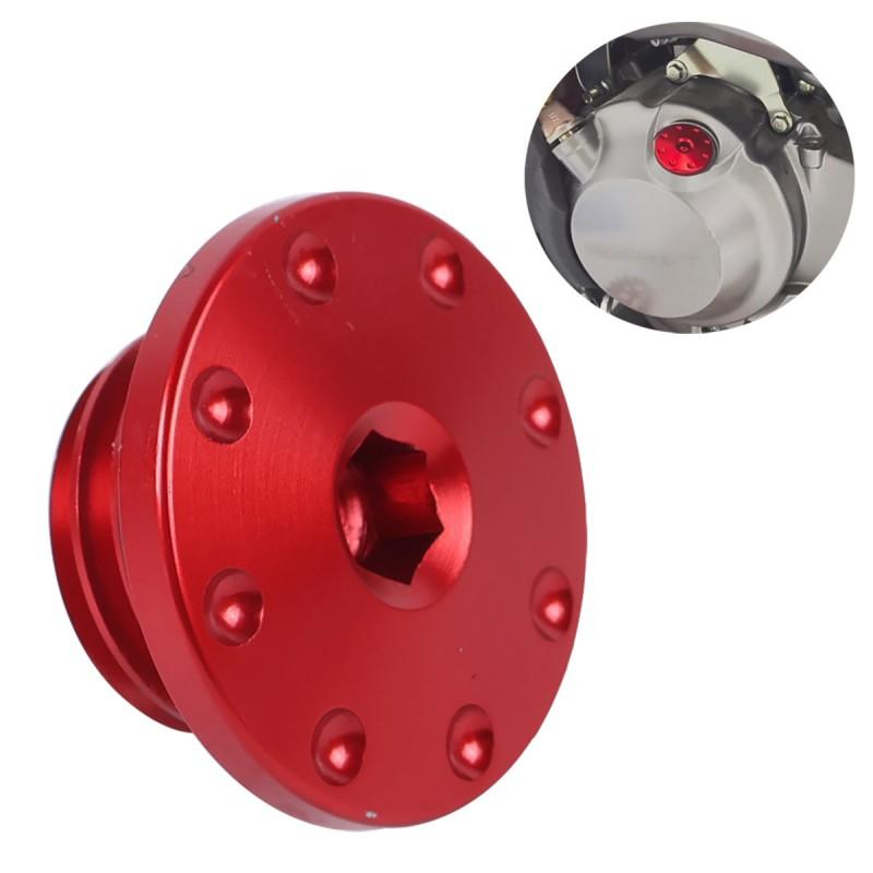 Engine Oil Cap Screw Honda CRF300L CRF250L Rally Motorcycle Replacement Fastener Black Red
